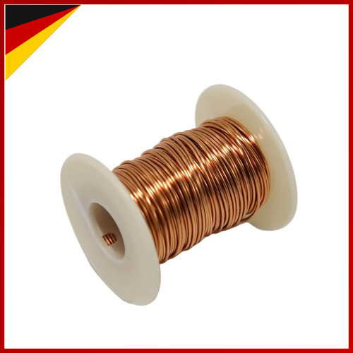 Kupferlackdraht isoliert 0mm - isoliert, 1,0mm