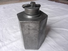 Zinn Flasche, Schraubflasche