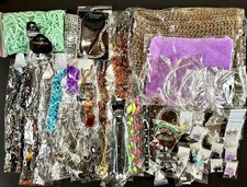 Sonderposten Restposten 89Teile Schmuck Armband Ohrringe Ketten Ringe Loop P3013