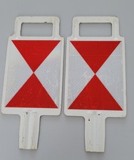 2 DB Zugschlußscheiben