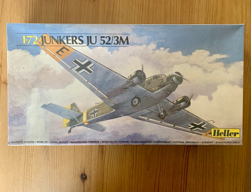 Heller flugzeugbausatz junkers - flugzeugbausatz,