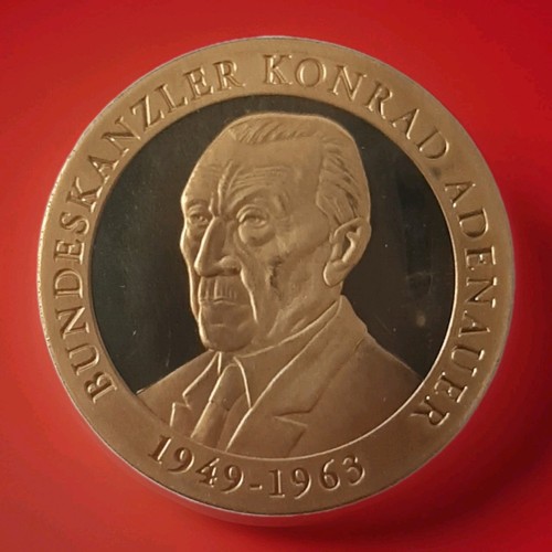 Medaille konrad adenauer - medaille,