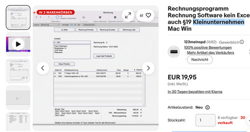 Rechnungsprogramm