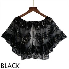 Damen Pailletten Bolero