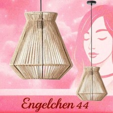 Pendelleuchte Deckenlampe Brilliant Leuchten Laraine Natur Papier Metall Lampe