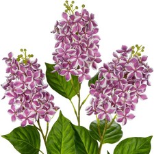 Kunstblumen Set Flieder Lila
