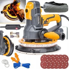 LED Gipsschleifer Deckenschleifer Wandschleifer 1400W Trockenbauschleifer 190 mm