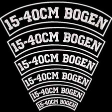 TOPROCKER Rückenpatch Bogen