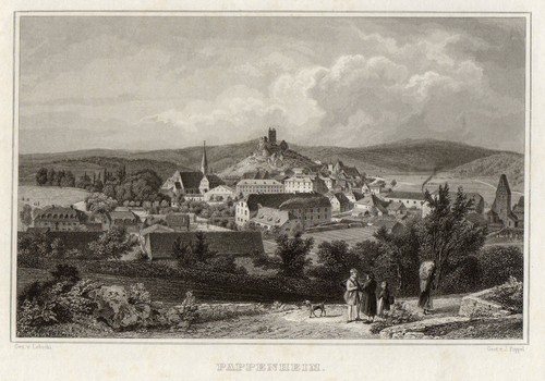 Pappenheim gesamtansicht - pappenheim,