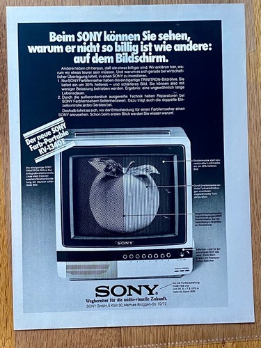 Sony farb portable fernseher - sony,
