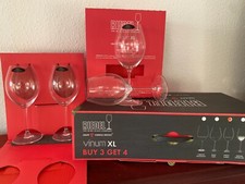 3x4 Rotweingläser Riedel