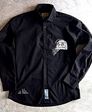 Original  LA MARTINA  Herrenhemd - Gr. L  - 41 / 42  - schwarz - HOCHWERTIG