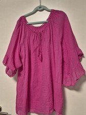 Damen Tunika Shirt Top Gr.48/50  Italy  