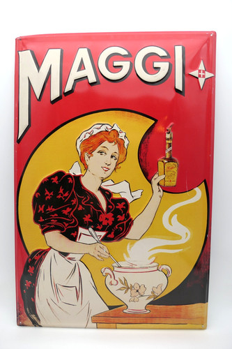 Blechschild maggi vintage - blechschild,