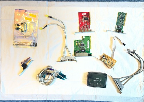 Paket diverser adapter pc - diverser,