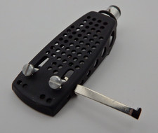 Headshell gelocht mit Bajonett-Anschluss " SME " - Schwarz - 8,7 g - NOS