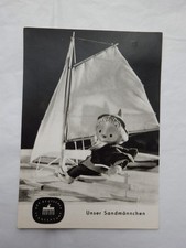 DDR Ansichtskarte 1963  Sandmann - Unser Sandmännchen - Segelboot