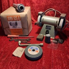 Doppelschleifbock Schleifbock VEB Spezialelektrowerkzeuge DDR SME 125 B Zubehör 
