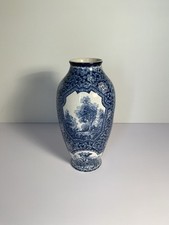 Blaue Keramikvase Von Franz