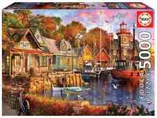 EDUCA Puzzle "Abends am Hafen"