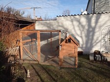 Kaninchenstall Kleintiergehege 6 m2 außen (gebraucht)
