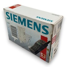 Siemens S3 Com GSM Handy mit Ladegerät ohne Akku Vintage Mobiltelefon