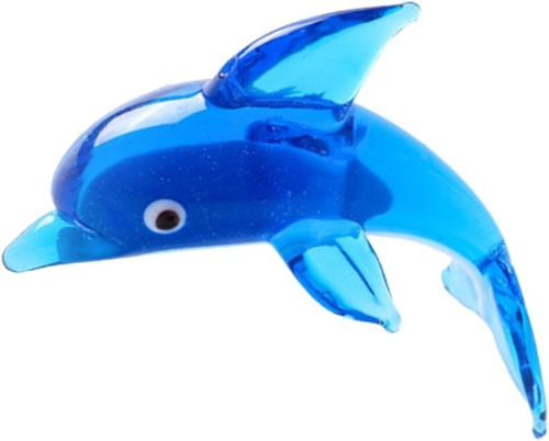 Delfin figur aus glas - delfin,