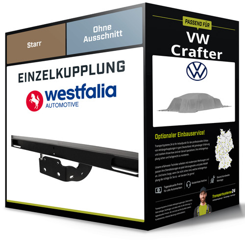 Starre anhängerkupplung für - starre,