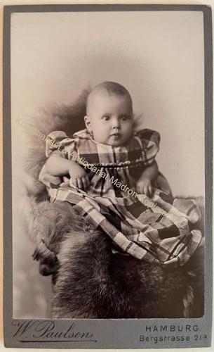 Orig cdv foto fotografie kind - cdv,