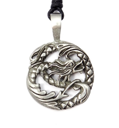 Drache zinn anhänger - drache, "drachen