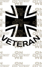 Aufkleber "Veteran" klein