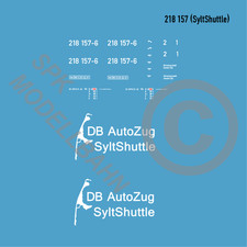 218 157 DB AutoZug SyltShuttle