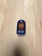 Finger Pulsoximeter & Herzfrequenzmesser mit Lanyard & Fall, dunkelblau