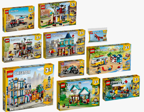 Lego stadthäuser creator 3in1 - lego,