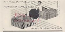 ESSEN, Werbung 1929, Pepperghoff & Rosenthal GmbH künstlerische Möbel-Stoffe