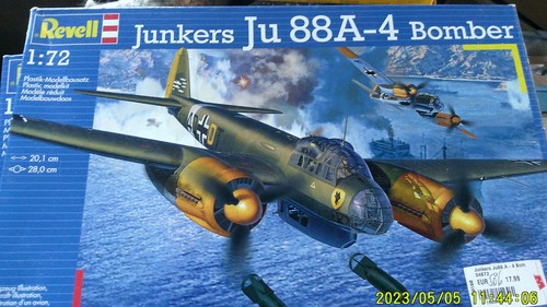 Revell 04672 junkers 88a 4 - junkers, 88a-4