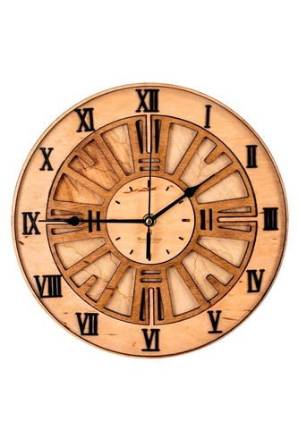 Skelett holzwanduhr mit - skelett,