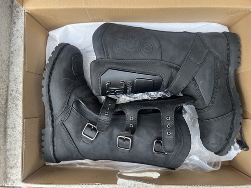 Motorrad stiefel schwarz leder - stiefel,