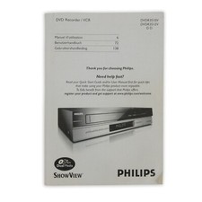 Philips DVDR3510V / DVDR3512V Bedienungsanleitung Manual Deutsch German