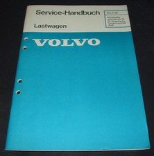 Werkstatthandbuch Volvo LKW Hinterachsgetriebe EV 72 Doppelachser 6 x 4 12/1983