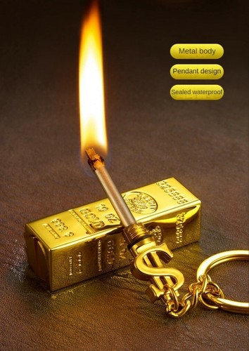Streichholz goldbarren benzin - streichholz,