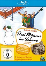 Drei Männer im Schnee -
