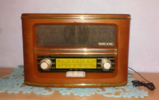 Auna Belle Epoque 1905 Retro - Vintage - Nostalgie Radio MW-/UKW Echtholzgehäuse