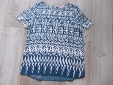 Lieblingsstück - Bluse - blau/weiß - Gr. 38