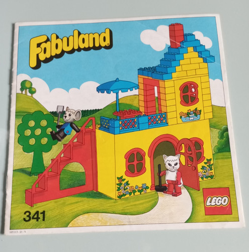 Lego fabuland 341 - fabuland, traumvilla