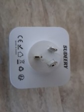 Reisestecker Adapter Stecker Australien 1*Eurostecker 1* Norm. 4**USB Stecker 