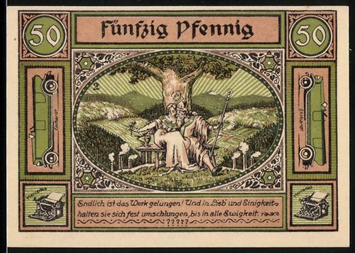 Notgeld zella mehlis 1921 - notgeld, zella-mehlis,