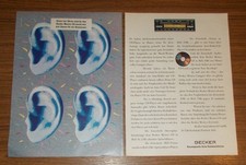 Seltene Werbung BECKER MEXICO