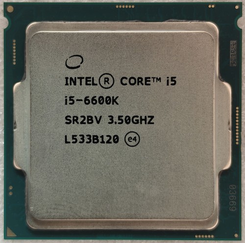Intel core 6600k 50ghz - intel, i5-6600k