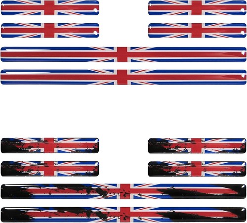Union jack gel aufkleber - union,